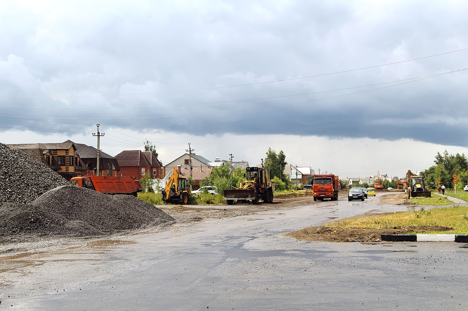 Курск: стройка дороги принесла вражду на проспект Дружбы