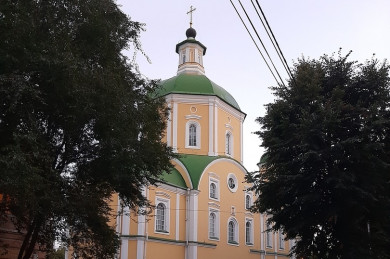 В Воронеже из-за коронавируса закрыли храм
