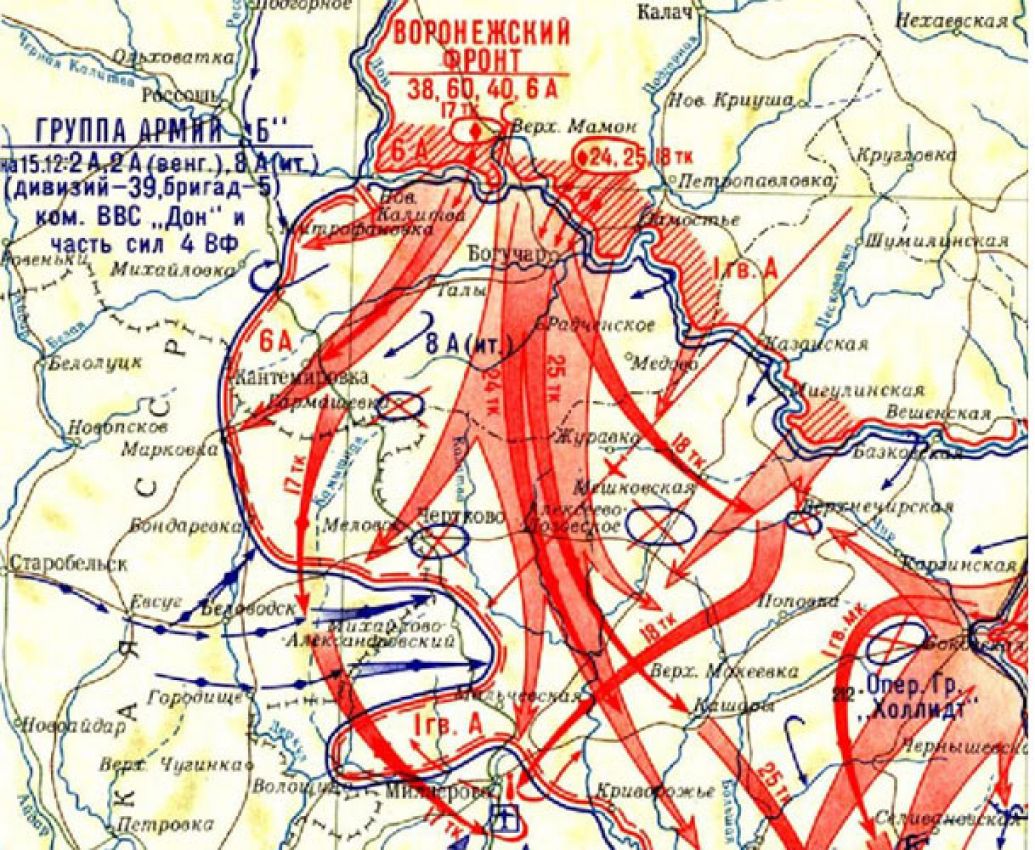 Воронежское сражение день за днём: 19 декабря 1942 года