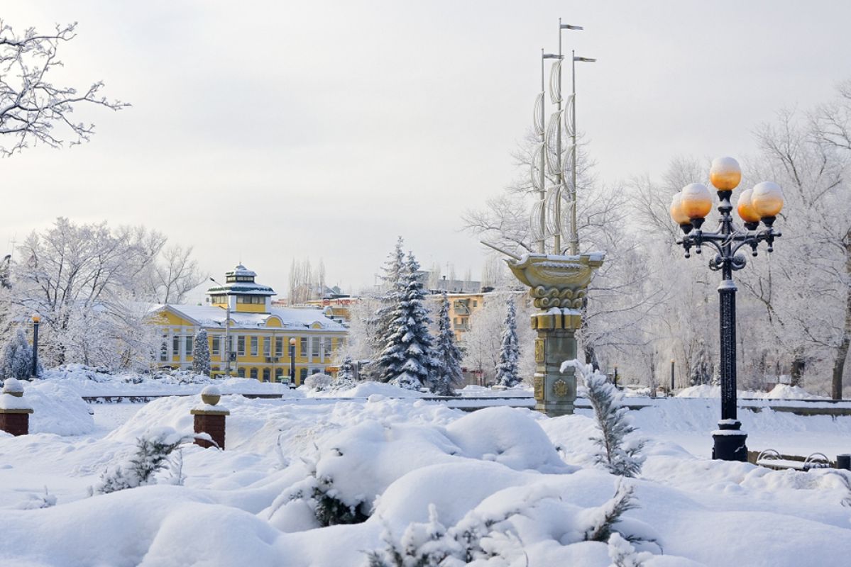 Оренбург Зимой Фото
