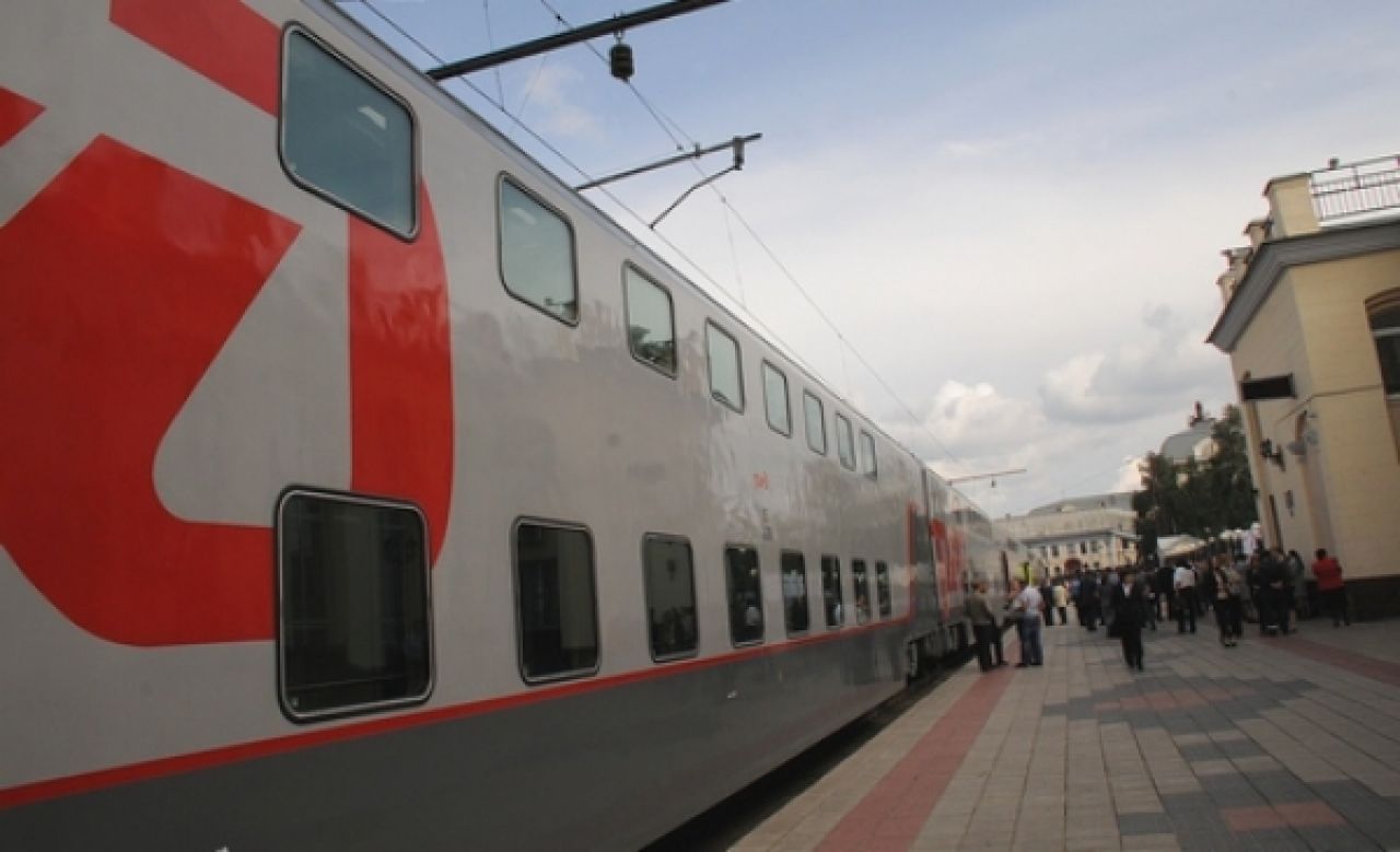 Двухэтажный поезд Воронеж – Москва стал вторым по популярности в стране