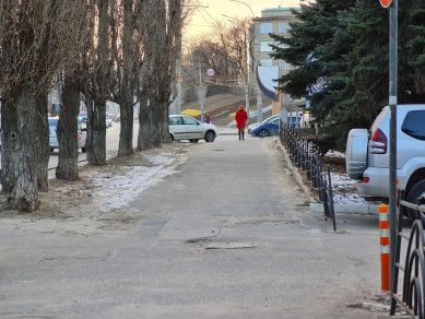 Мэрия рассказала, где в Воронеже отремонтируют тротуары в этом году