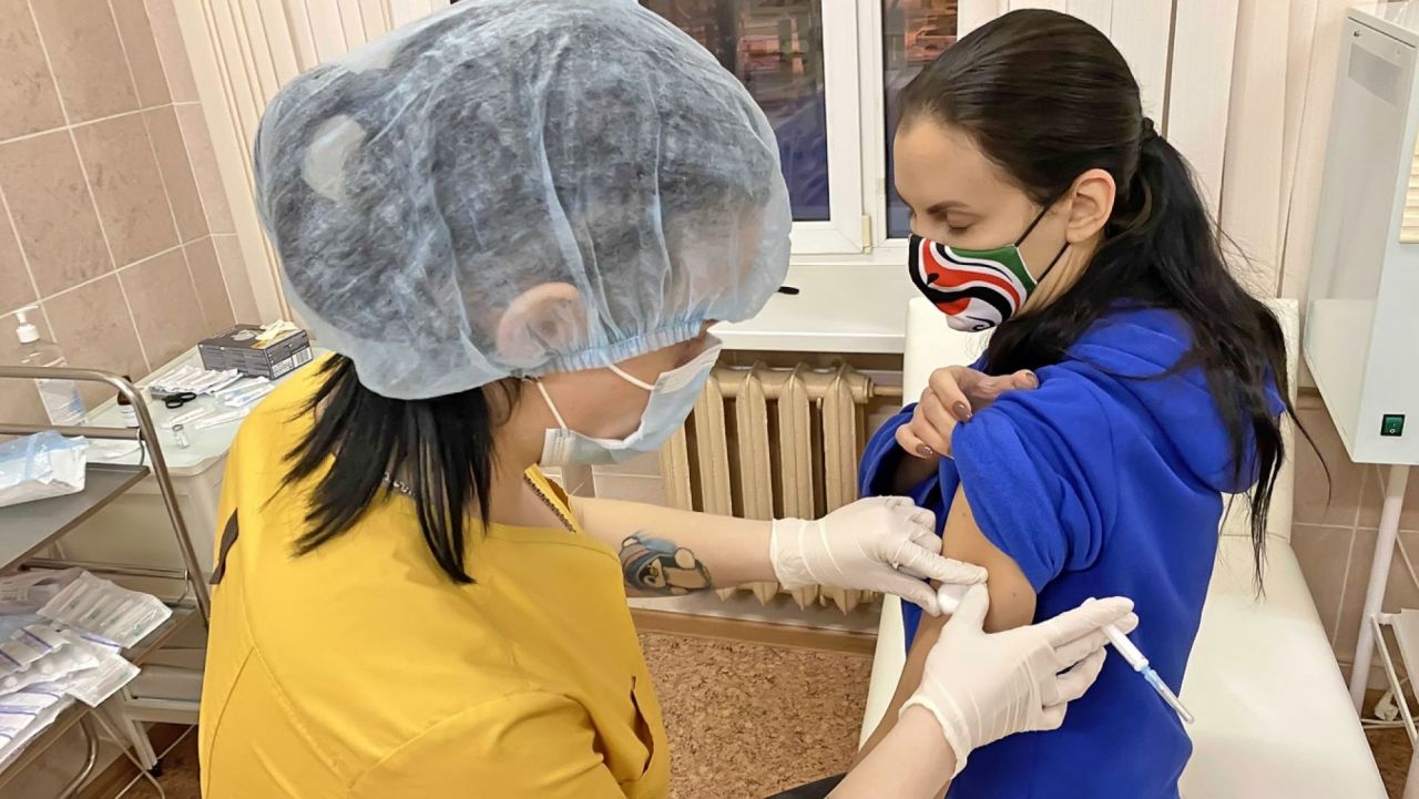 Вакцинация от ковида в Воронеже