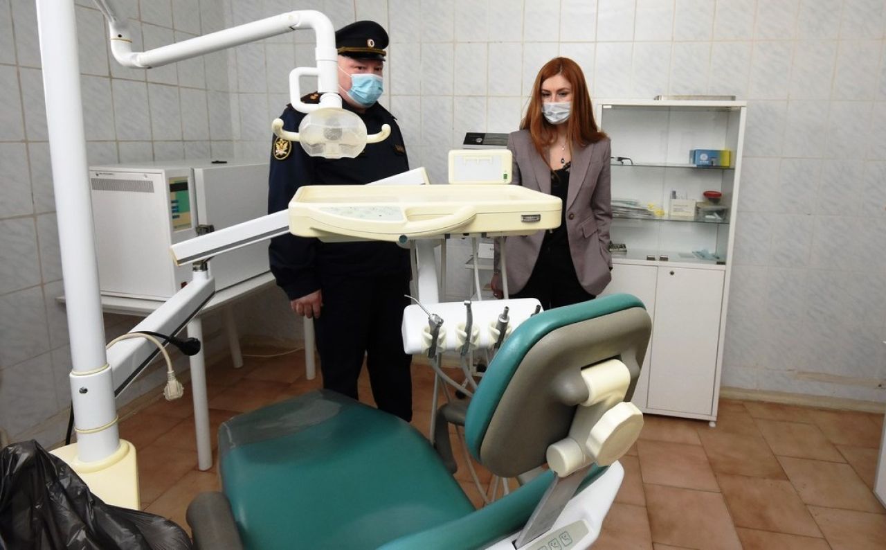 Стоматологический кабинет в следственном  изоляторе Воронежа