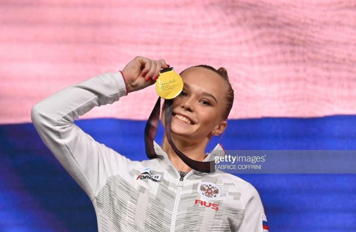 Ангелина Мельникова с медалью чемпионата Европы
