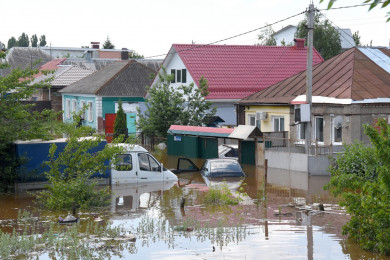 Как на «Титанике»: жители затопленного переулка рассказали, как спасали вещи и животных