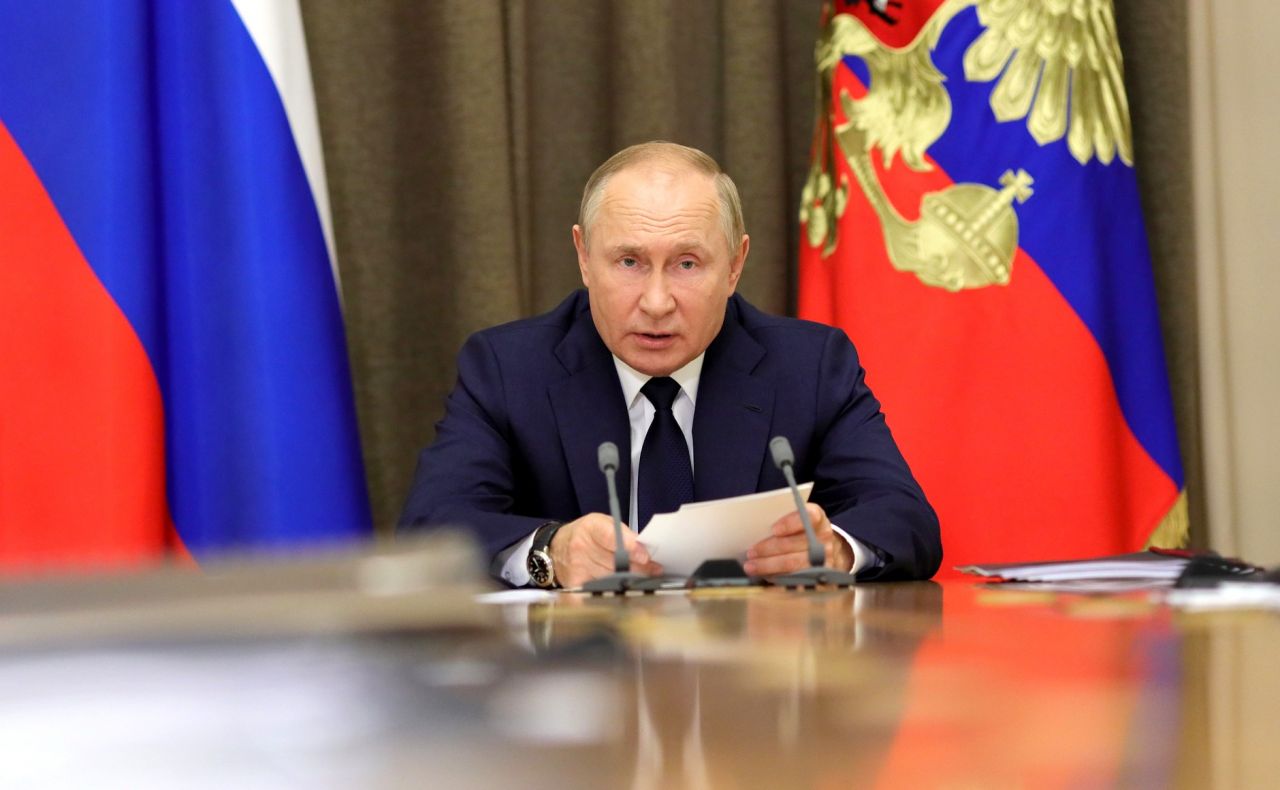 Владимир Путин на встрече с руководящим составом Минобороны и предприятий ОПК