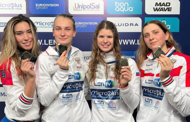  Два золота и рекорд: воронежская пловчиха триумфально выступила на чемпионате Европы