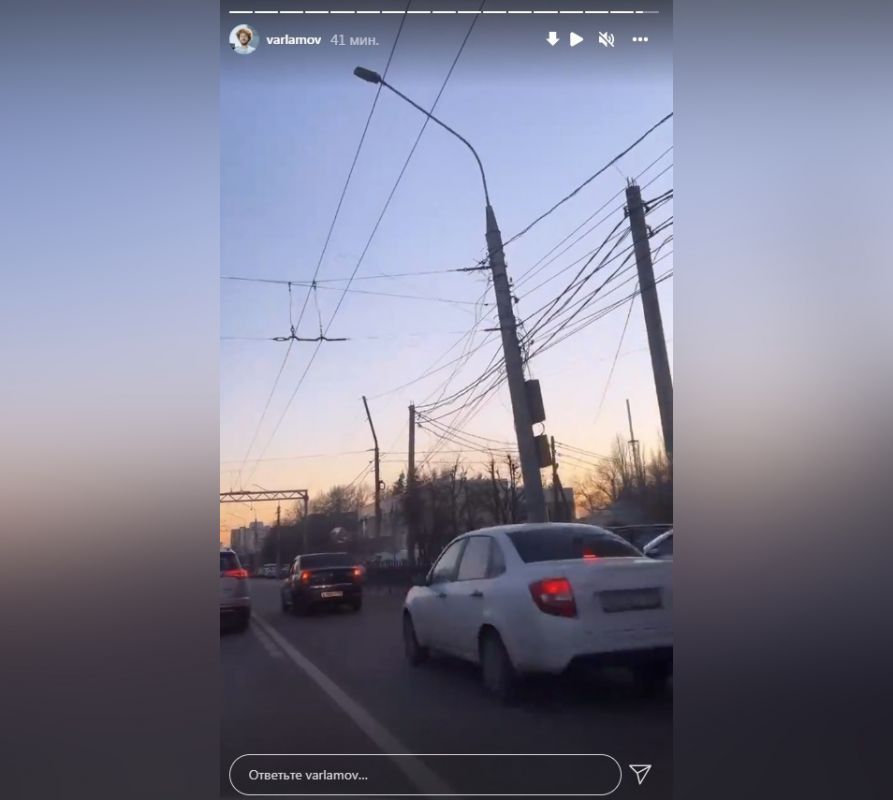 «Это у вас так принято в Воронеже?»: блогер Варламов осудил езду автомобилистов по выделенкам