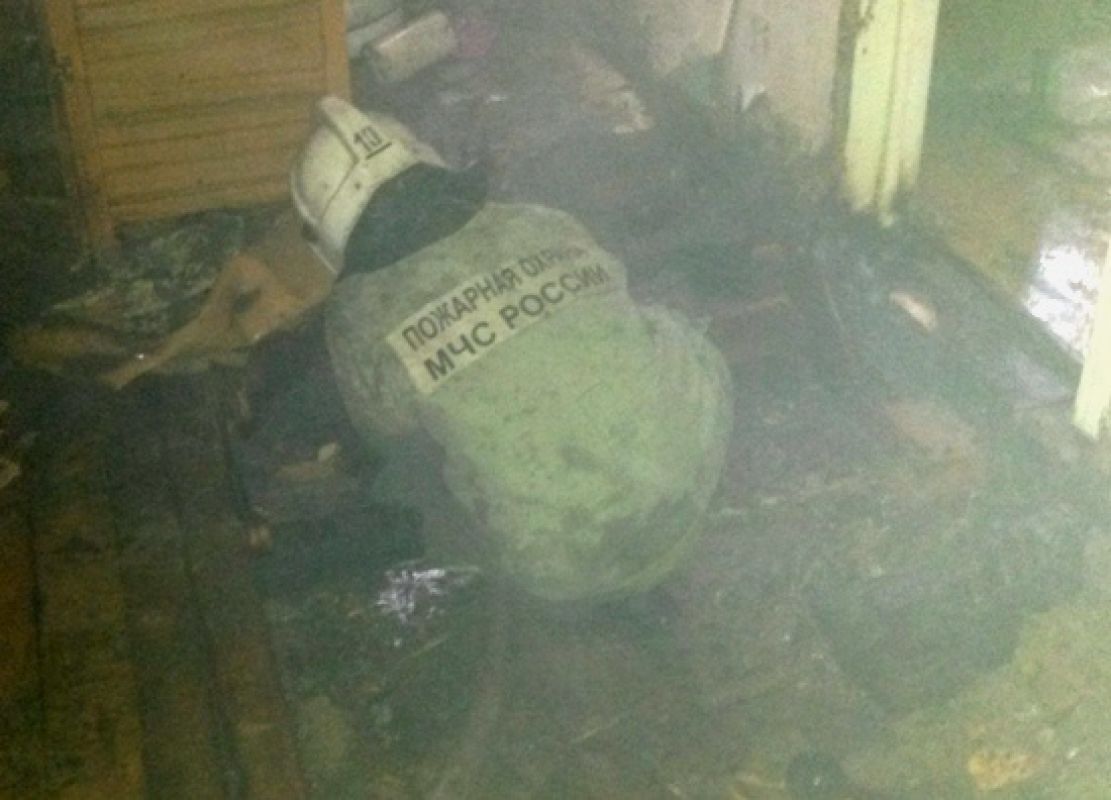 В Воронеже загорелся жилой дом — погиб человек