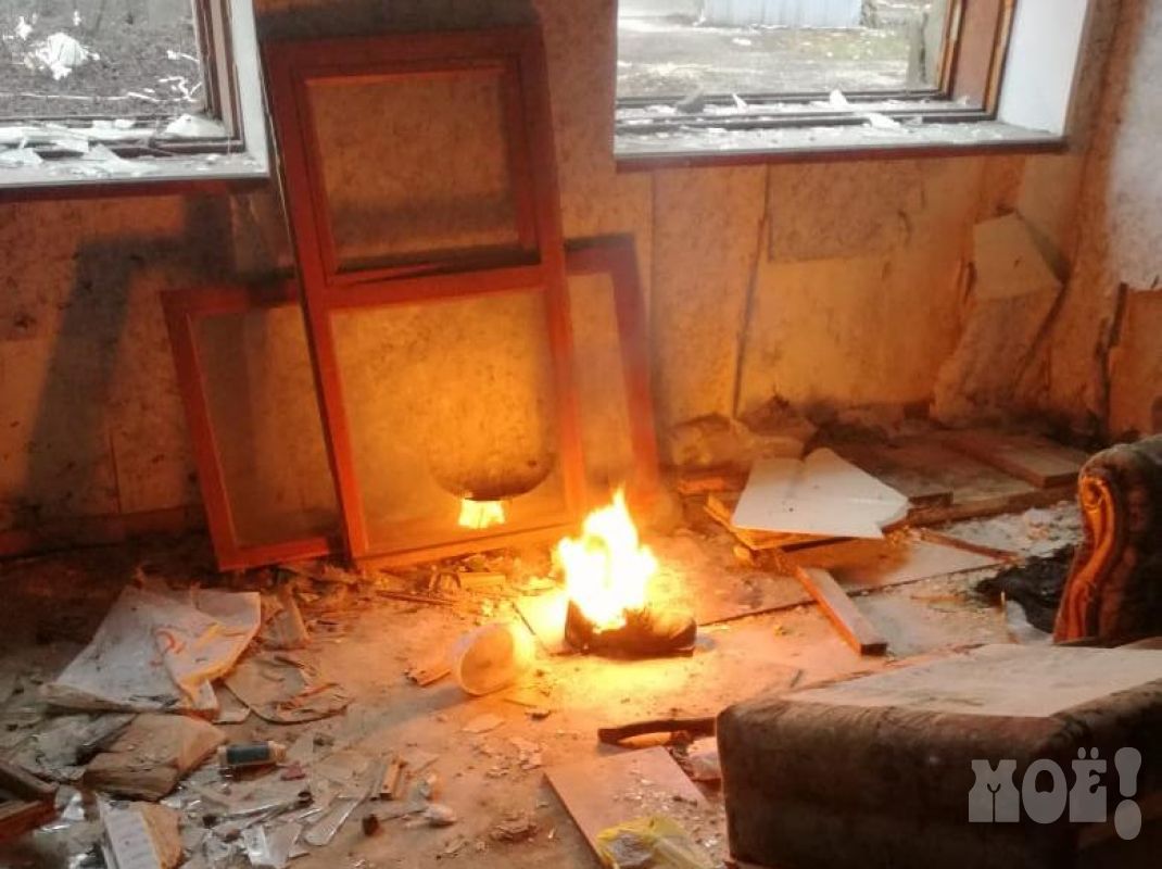 В заброшенном объекте культурного наследия на&nbsp;Депутатской, 7 воронежцы потушили пожар