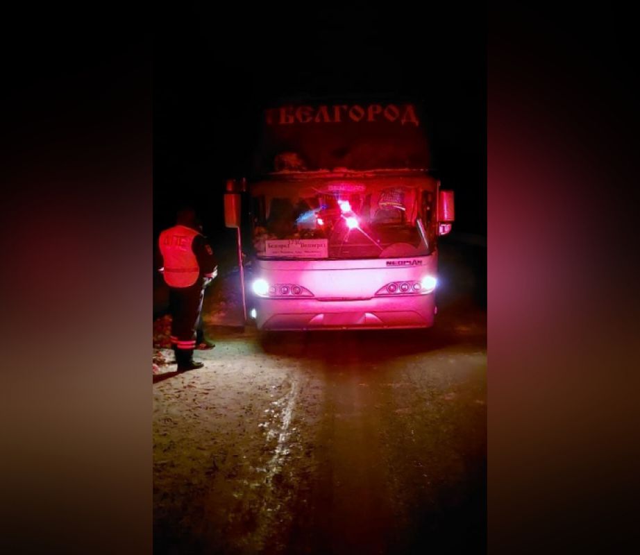 Воронежские полицейские выручили пассажиров рейсового автобуса