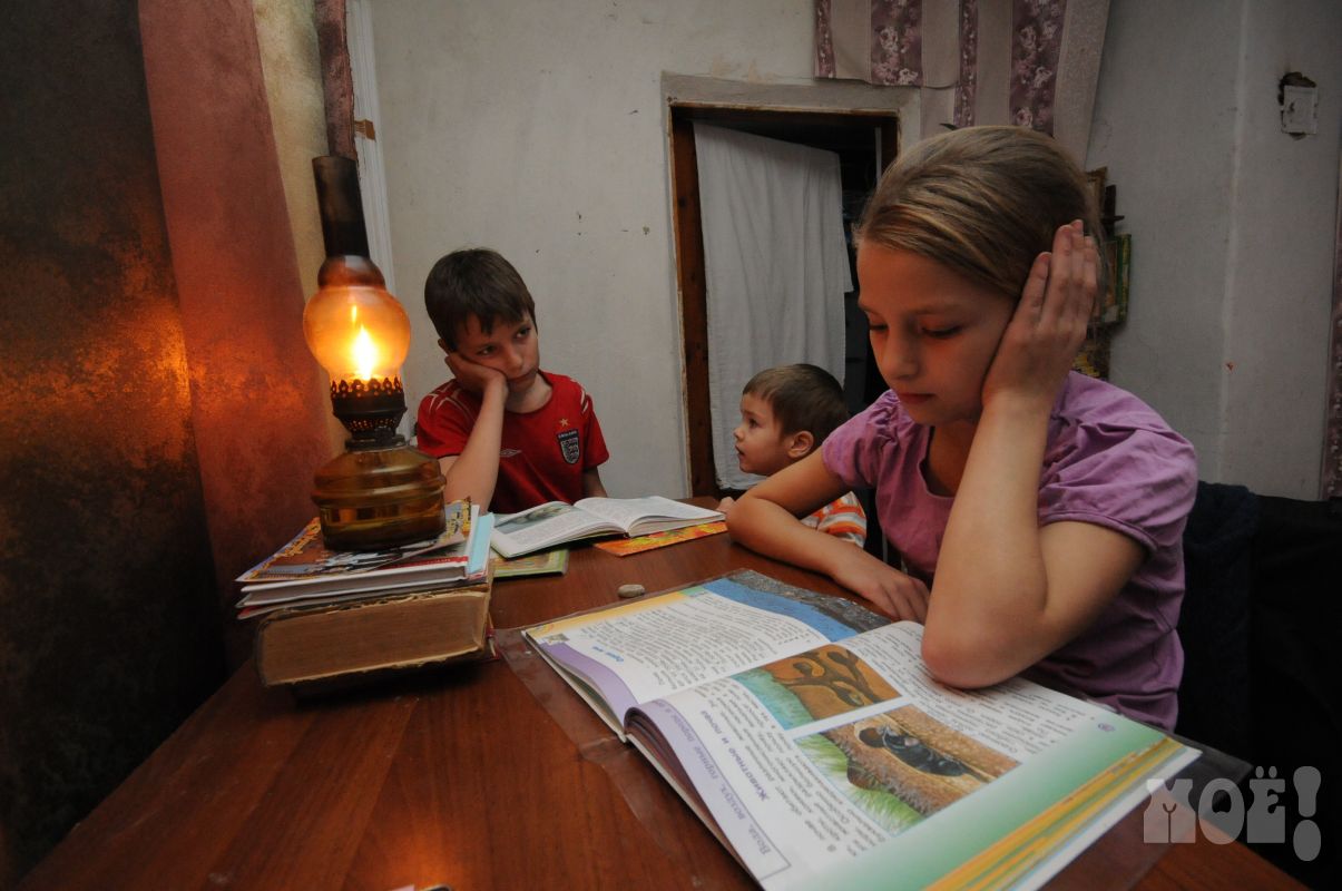 Центр Воронежа остался без света