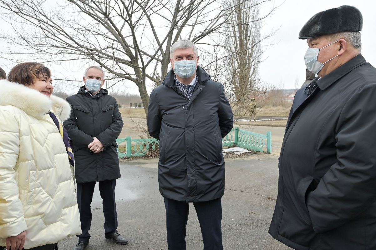 Воронежский губернатор посетил граничащий с Украиной Кантемировский район