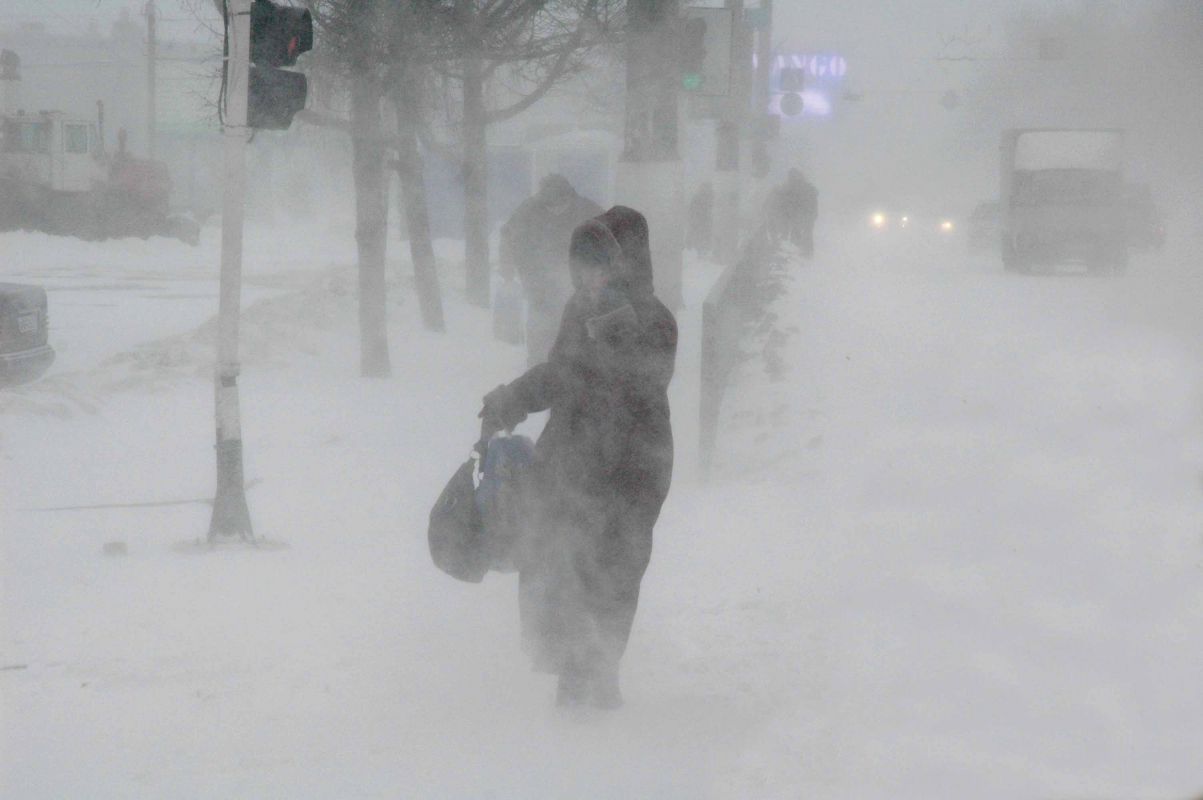 Воронежцев предупредили о сильном снегопаде