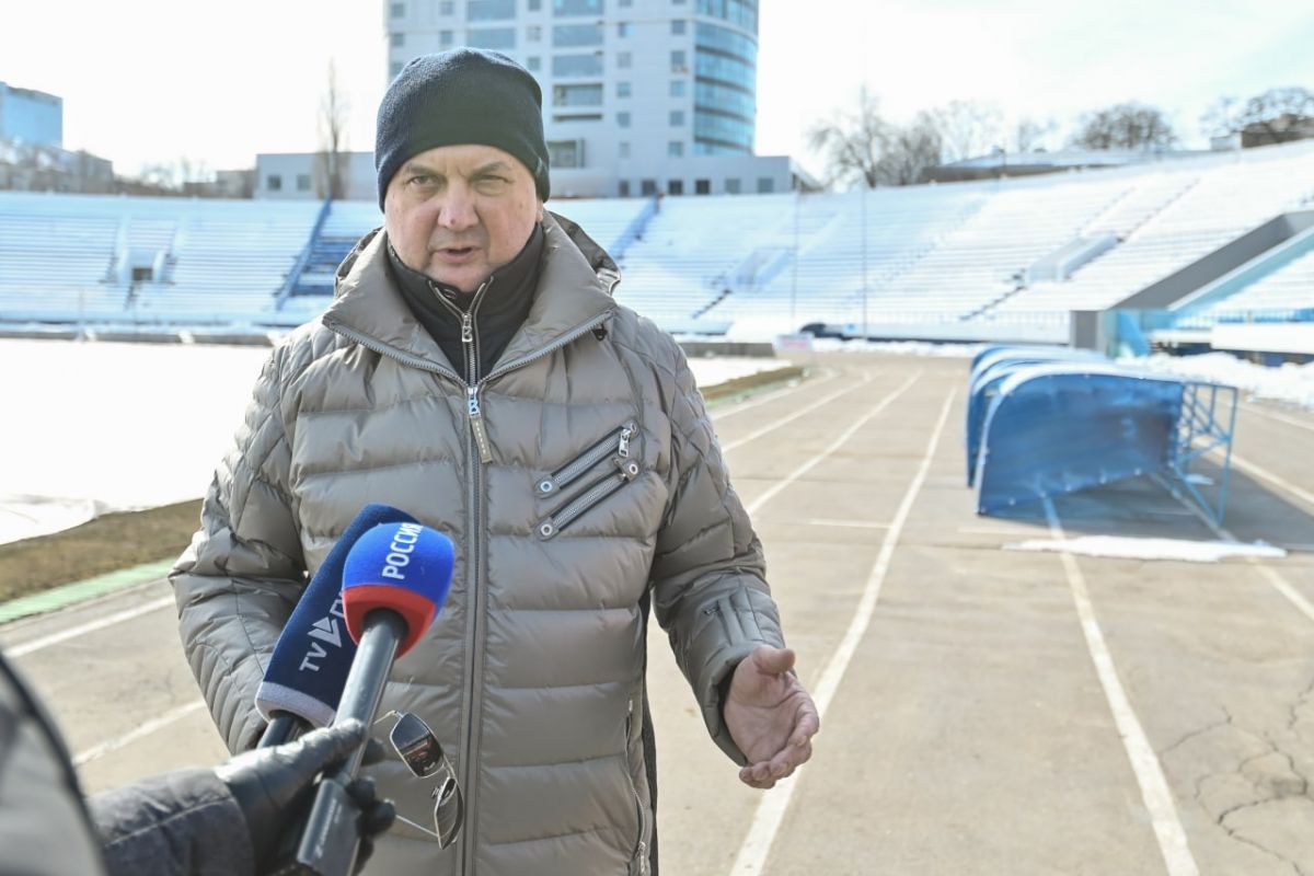 Воронежский губернатор про спортобъекты: «Не будем отказываться от ранее запланированного»