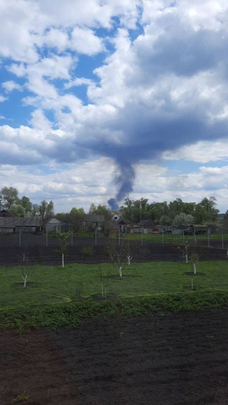 В Белгородской области загорелся объект Минобороны РФ — пострадал один человек