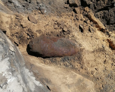 В Воронеже нашли 100-килограммовую бомбу времён Великой Отечественной войны