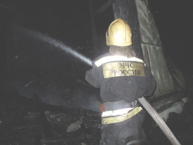 В Воронежской области пенсионер погиб при пожаре в жилом доме