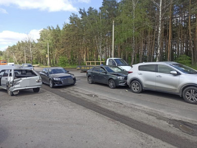 Девочка пострадала в аварии с 4 автомобилями в Воронеже