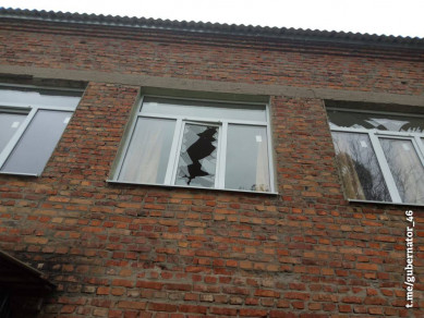 При обстреле курского села пострадал учитель