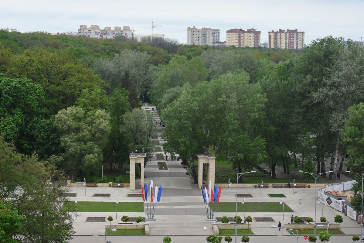 Воронежцам запретят въезд на&nbsp;парковку центрального парка