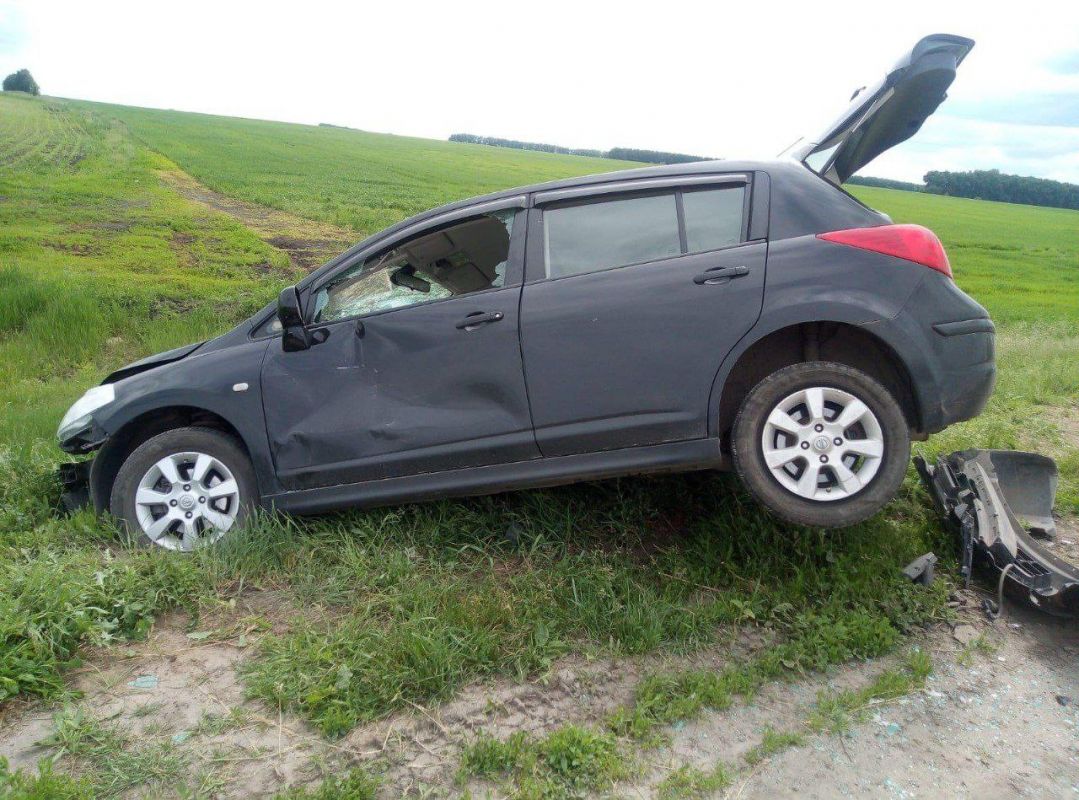4 человека пострадали в аварии с двумя иномарками в Воронежской области