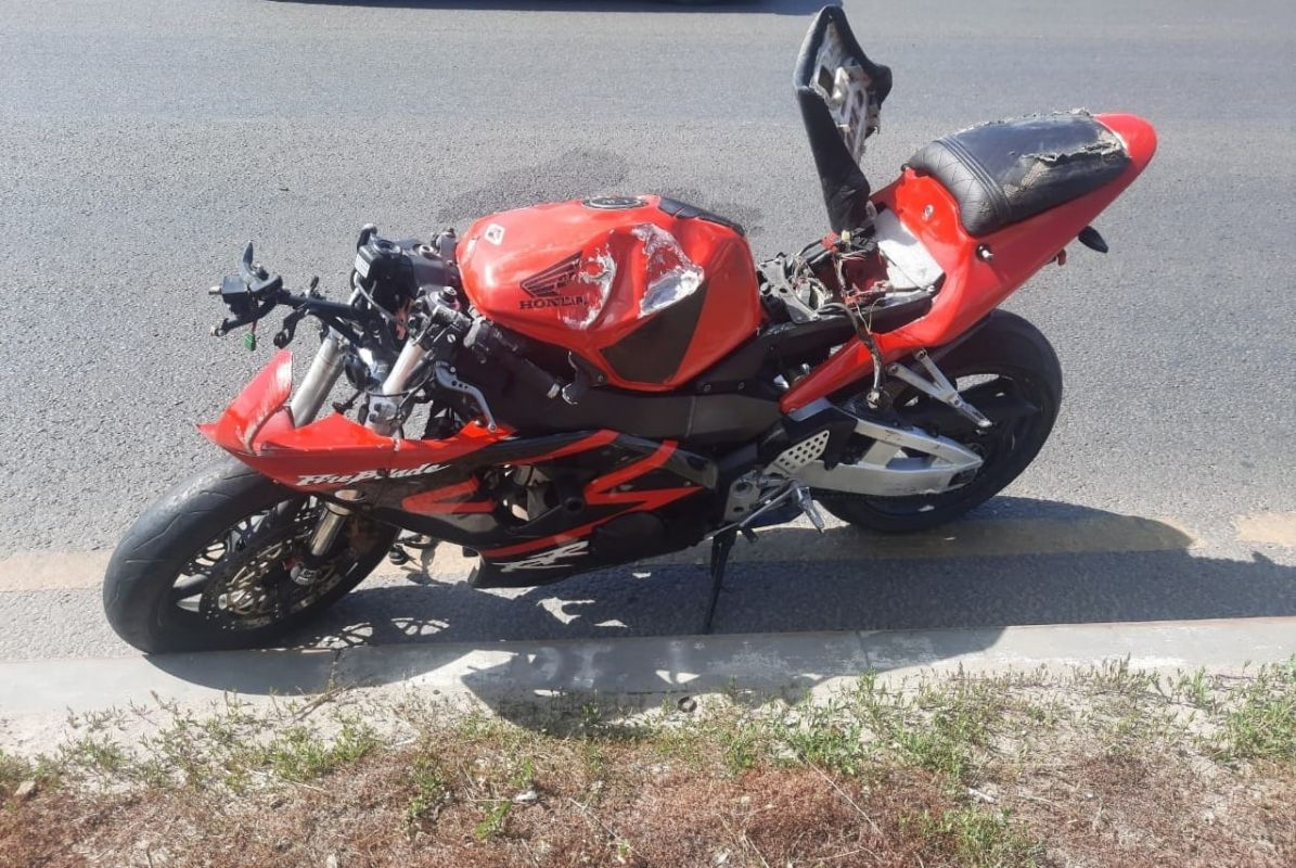«Ауди» сбила мотоциклиста в Воронеже: есть пострадавший&nbsp;