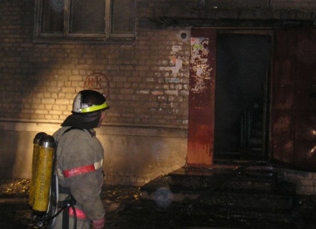 Пожар разгорелся в&nbsp;жилом доме в&nbsp;Советском районе: есть пострадавший