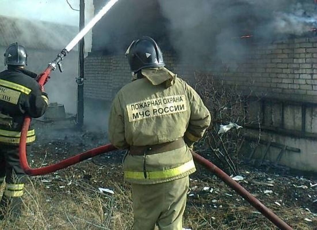 В Воронеже при пожаре в жилом доме погиб мужчина