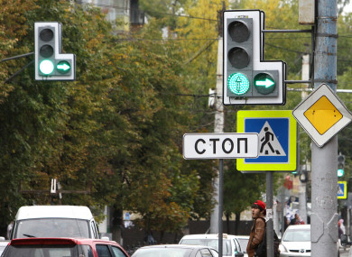 На оживлённом перекрёстке в центре Воронежа не работают светофоры