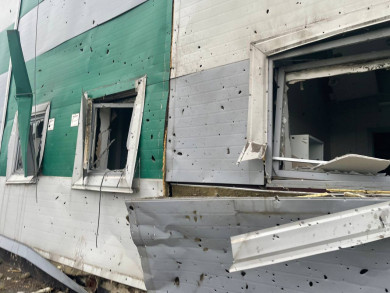 Из-за обстрела почти уничтожен таможенный пункт пропуска в Белгородской области