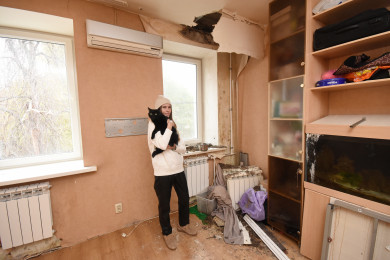 Горячий дождь прошёл в историческом здании в центре Воронежа