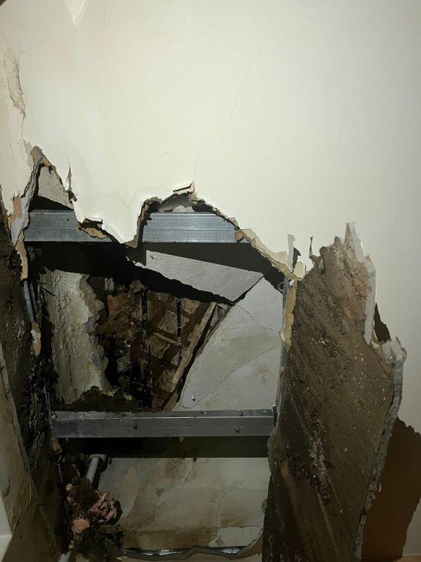 В жилом доме в&nbsp;центре Воронежа обвалились перекрытия после включения отопления