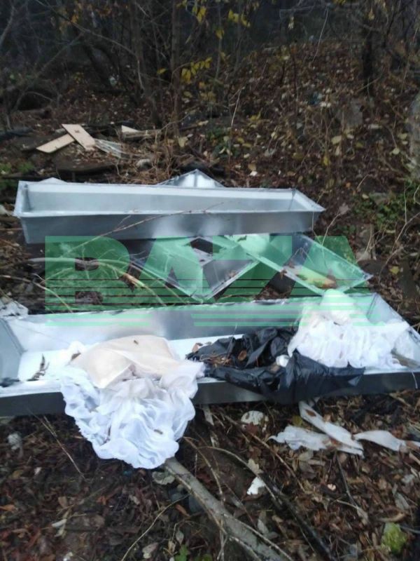 Жителей Белгорода шокировали выброшенные на&nbsp;городскую помойку цинковые гробы