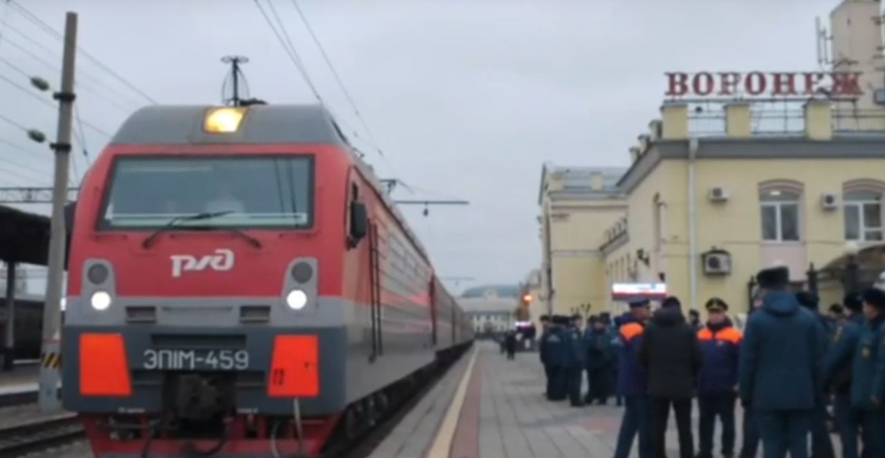 В Воронеж прибыл поезд с&nbsp;эвакуированными жителями Херсонской области
