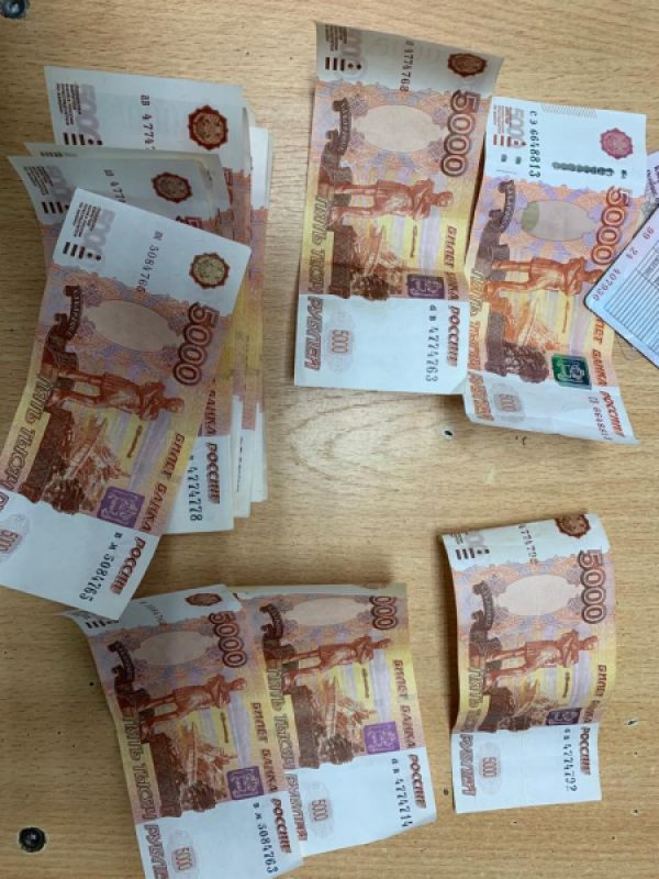 На воронежской трассе задержали петербуржца с&nbsp;сумкой фальшивых банкнот