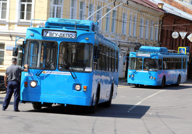 Троллейбусные маршруты в Воронеже вернулись к работе