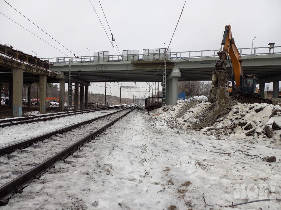 Строительство второго нового моста на улице Остужева началось в Воронеже