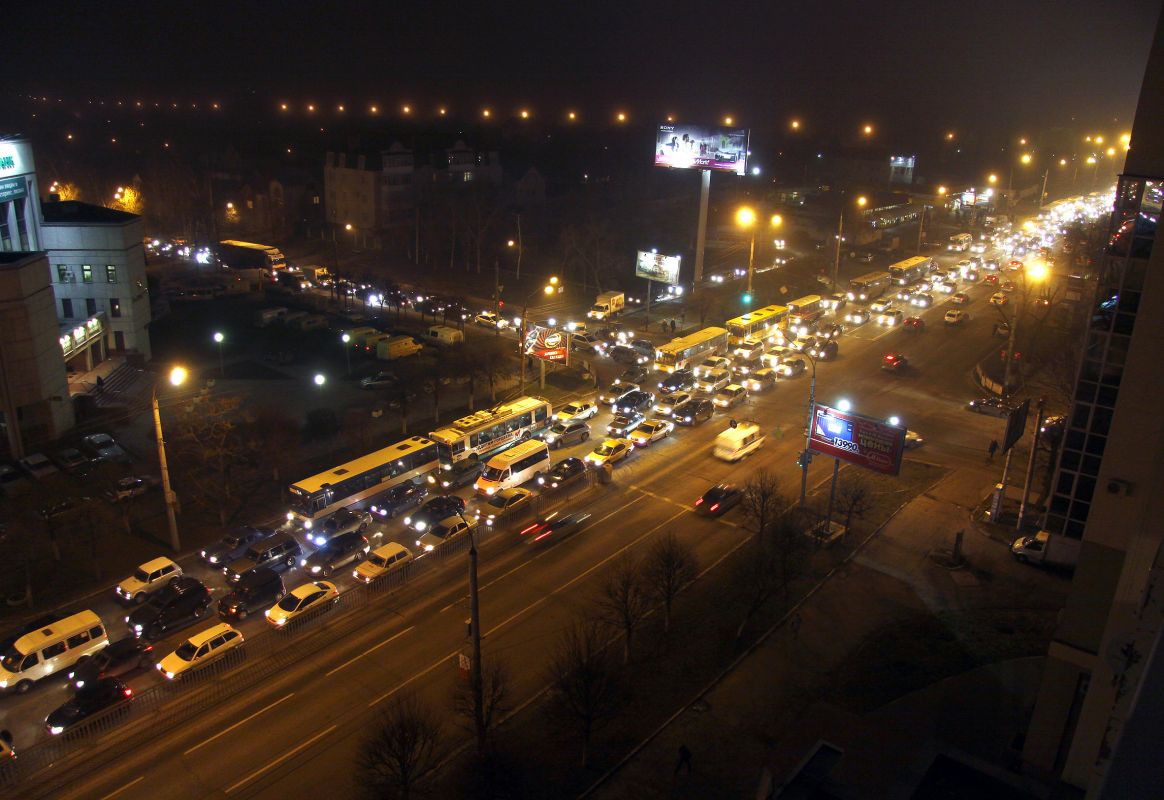 Воронеж сковали 9-балльные пробки&nbsp;