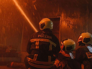 В Воронеже загорелся двухквартирный дом — есть погибший
