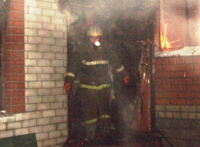 Воронежская пенсионерка получила ожоги при пожаре в жилом доме