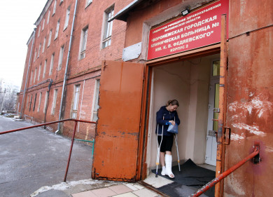 Аврал в травмопункте: более 300 воронежцев пострадали из-за гололедицы за день