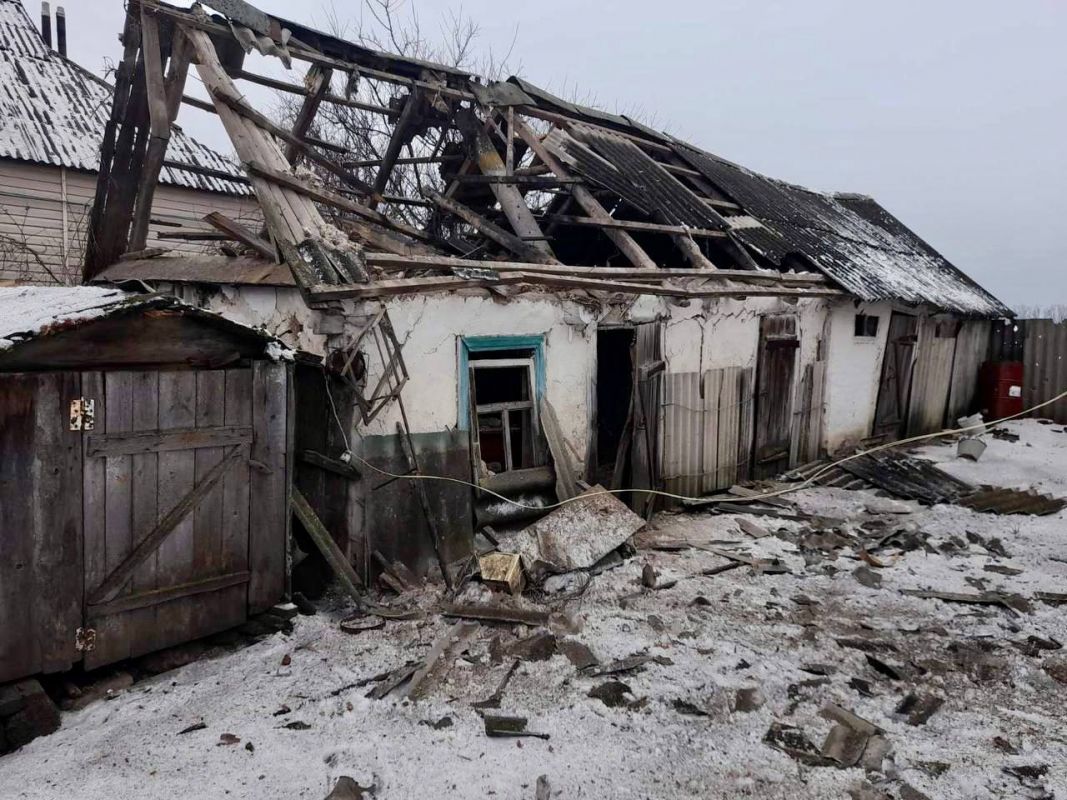 Жилые дома попали под&nbsp;обстрел ВСУ в&nbsp;Белгородской области