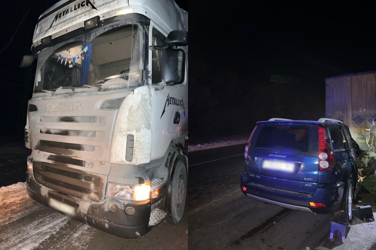 Два человека пострадали в ДТП с грузовиком в Воронежской области