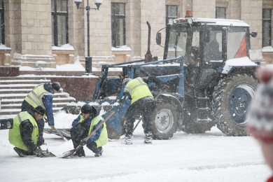 За плохую уборку снега и наледи наказали высокопоставленного чиновника в Воронежской области