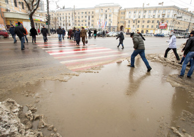 Температурные американские горки ожидаются в Воронеже на выходных