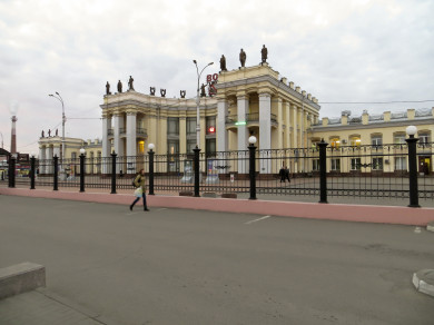 Дорогу у главного воронежского вокзала перекроют перед выходными