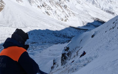 Сноубордист из Воронежа погиб при сходе лавины на горе в Кабардино-Балкарии