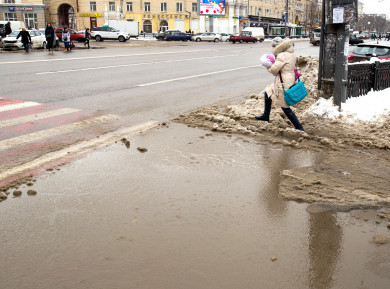 Синоптики рассказали, на сколько в Воронеже задержится плюсовая температура